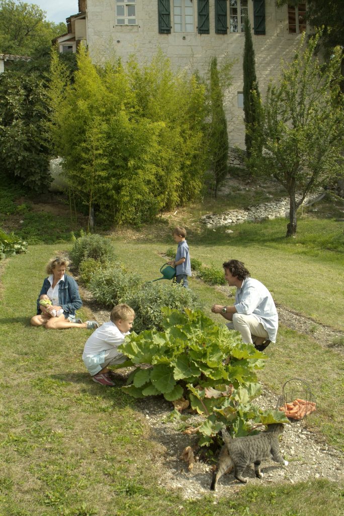 potager en famille